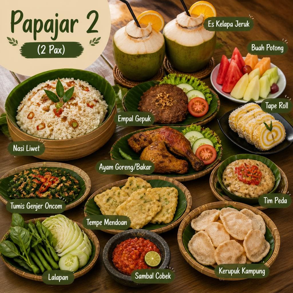 Papajar 2 untuk 2 Pax di RM Bumi Aki